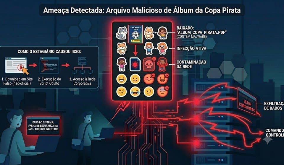 Como um PDF de Figurinhas da Copa Parou uma Empresa por 4 Horas Como um PDF de Figurinhas da Copa Parou uma Empresa por 4 Horas