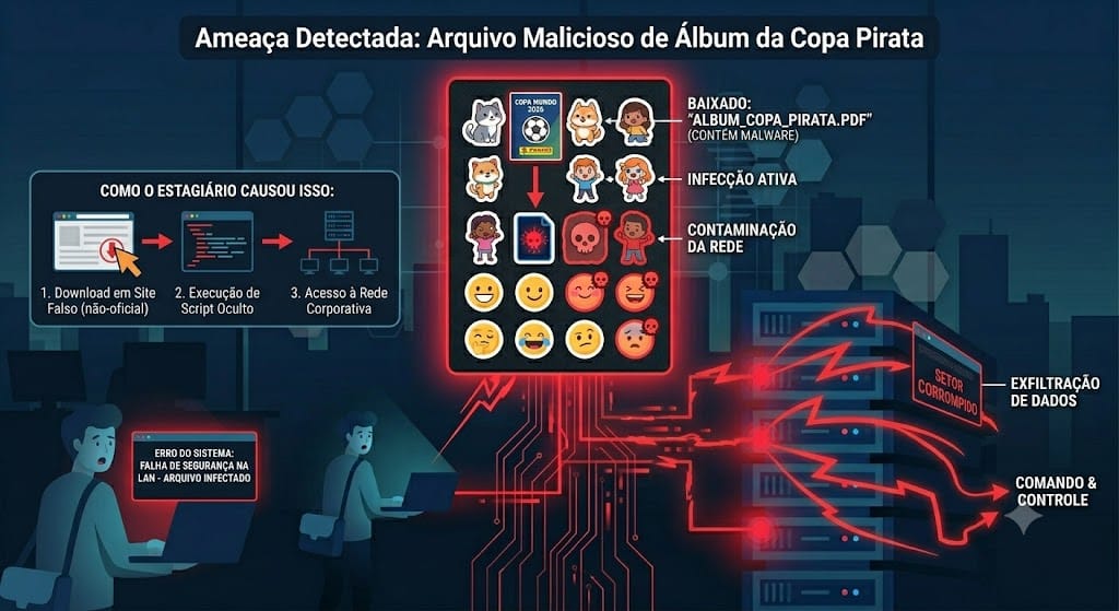 Como um PDF de Figurinhas da Copa Parou uma Empresa por 4 Horas Como um PDF de Figurinhas da Copa Parou uma Empresa por 4 Horas